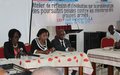 The United Nations Joint Human Rights Office contributes to the organization of a workshop in Bukavu