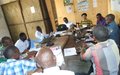 Working session for Media professionals in Kisangani