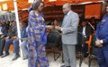 Kisangani : Cérémonie de remise officielle par la MONUSCO de salles de garde à vue du GMl-OUEST