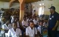 Students of a Medical Institute in Uvira sensitized on MONUSCO’s mandate