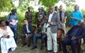 Une délégation conduite par le chef de la MONUSCO visite les ex-combattants FDLR au Camp Bauma 