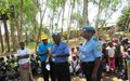 UN Police sensitizes holiday-makers on MONUSCO's as well as its Police mandate in Uvira