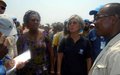 La Sous-SGNU chargée des Affaires humanitaires a visité le camp des refugies burundais de Lusenda
