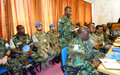 Visite du Commandant de la 11e Région militaire des FARDC au Commandant de la Brigade Ouest