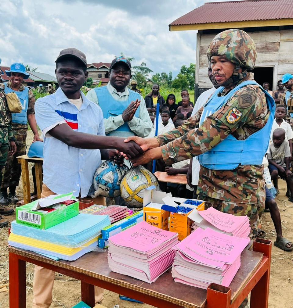 This initiative aims to strengthen trust and collaboration between peacekeepers and local communities.