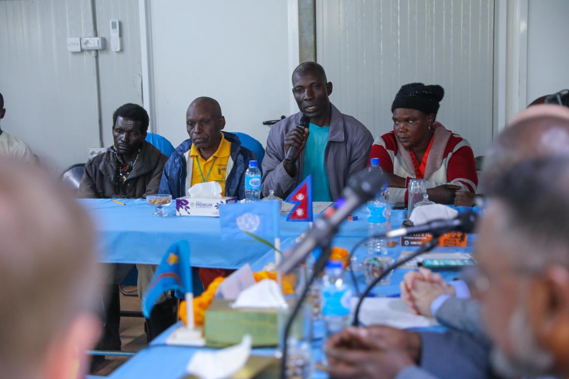 Across the province, several hundred thousand displaced persons are living in sites or near MONUSCO positions, seeking protection and stability.