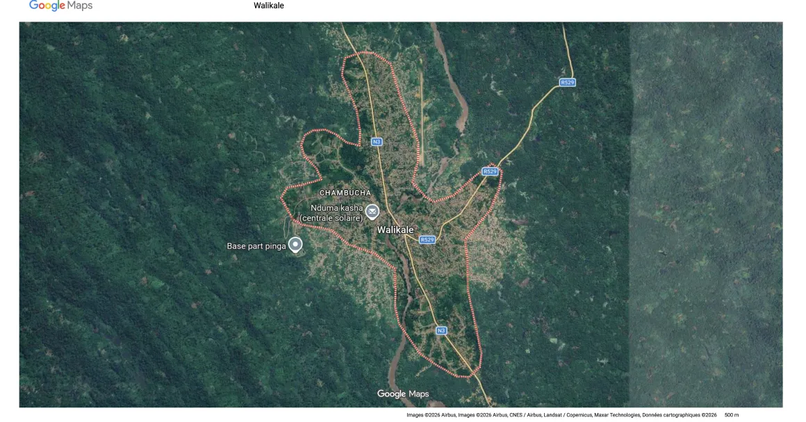 Walikale Map