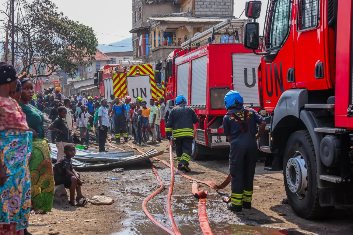Incendie à Goma - Septembre 2026