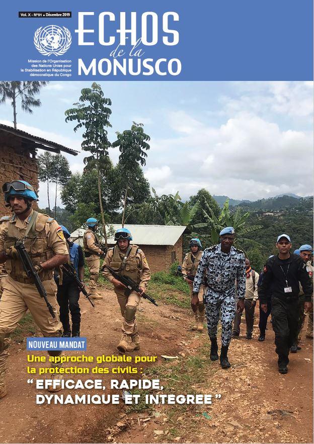 Echos de la MONUSCO N° 91 cover