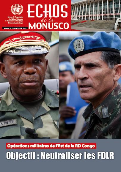 Echos de la MONUSCO n°41 cover