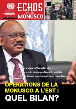 Echos de la MONUSCO n°36 cover