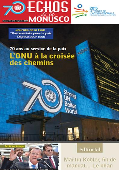 Echos de la MONUSCO n°49 cover