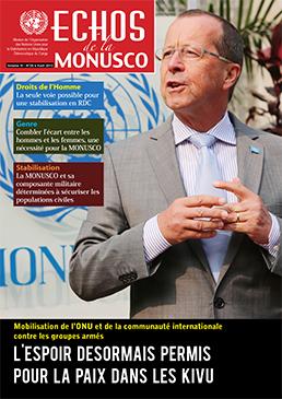 Echos de la MONUSCO n°25 cover
