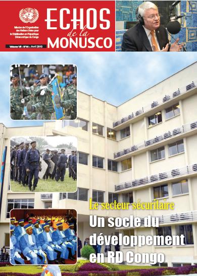 Echos de la MONUSCO n°44 cover