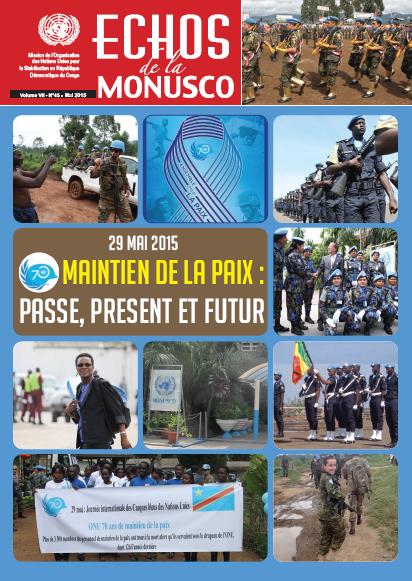 Echos de la MONUSCO n°45 cover