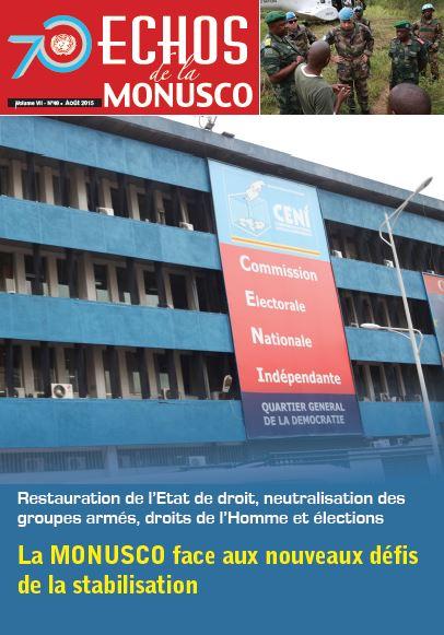 Echos de la MONUSCO n°48 cover