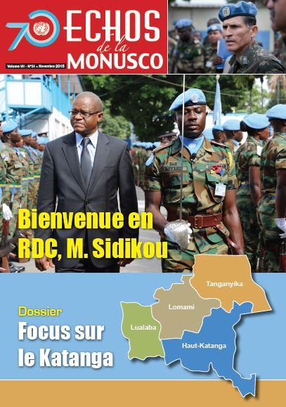 Echos de la MONUSCO n°51 cover