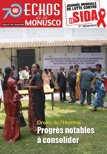 Echos de la MONUSCO n°52 cover