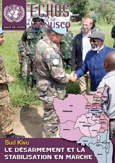 Echos de la MONUSCO n°56 cover