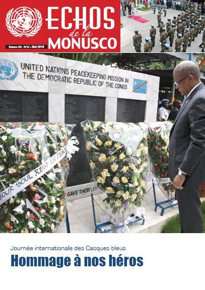 Echos de la MONUSCO n°57 cover