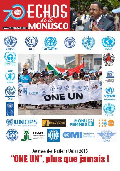 Echos de la MONUSCO n°50 cover