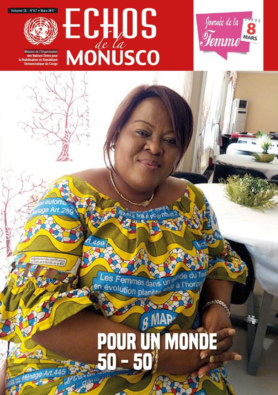 Echos de la MONUSCO n°67 cover