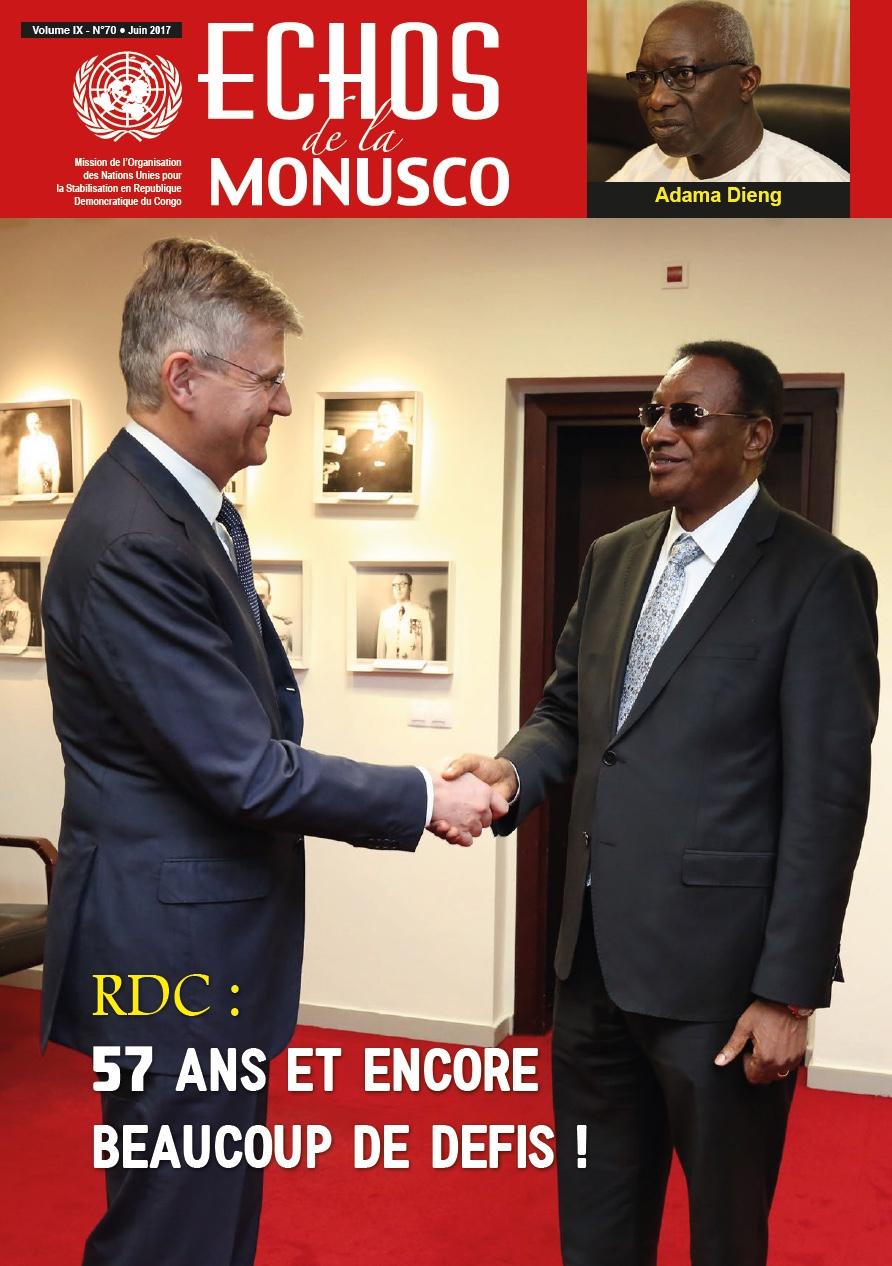 Echos de la MONUSCO n° 70 cover