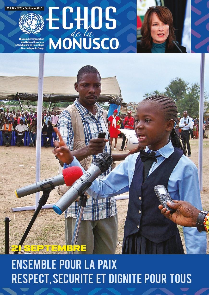 Echos de la MONUSCO n° 73 cover