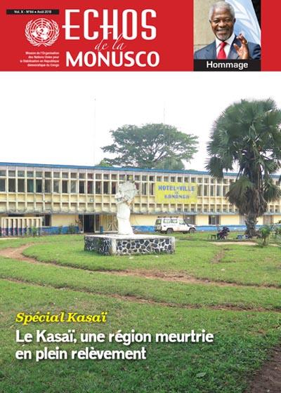 Echos de la MONUSCO n° 84 cover