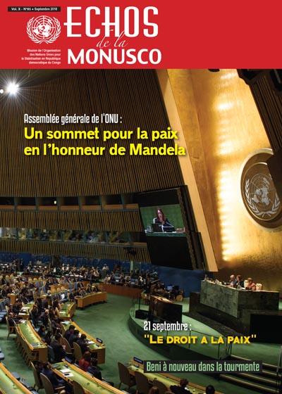Echos de la MONUSCO n° 85 cover