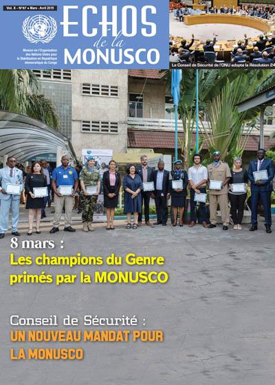 Echos de la MONUSCO n° 87 cover