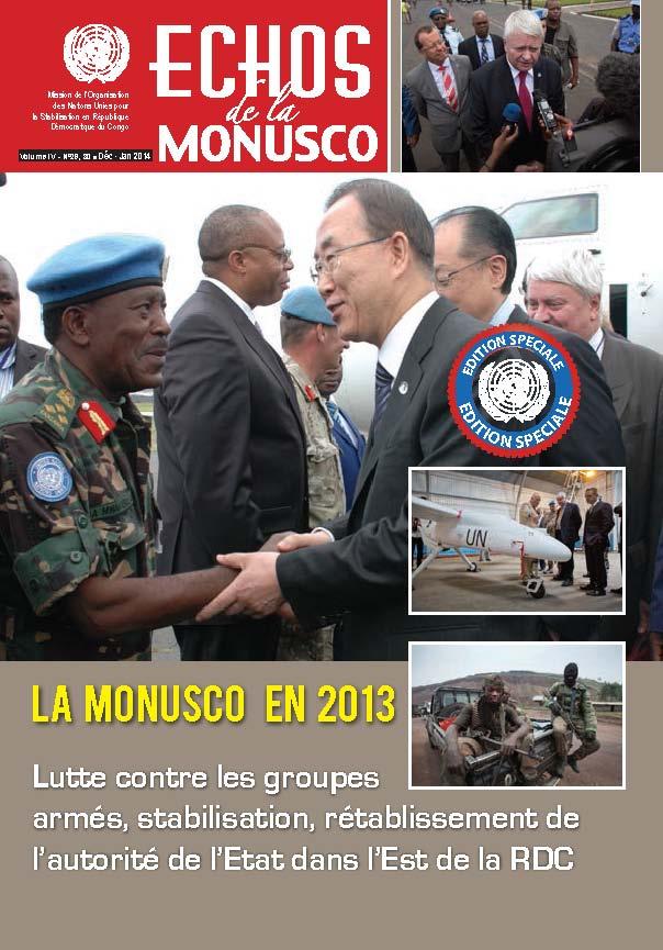 Echos de la MONUSCO n°29 & 30 cover