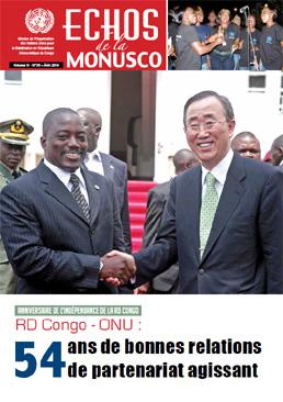 Echos de la MONUSCO n°35 cover