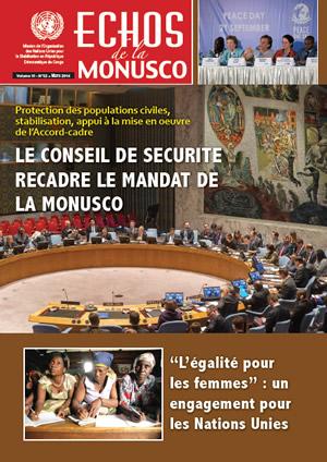 Echos de la MONUSCO n°32 cover