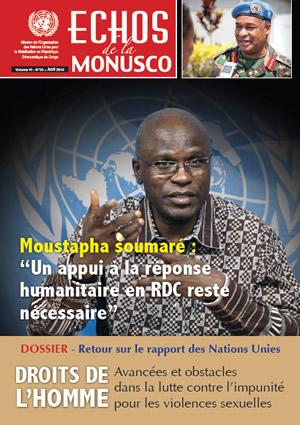 Echos de la MONUSCO n°33 cover