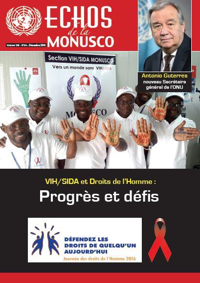Echos de la MONUSCO n°64 cover