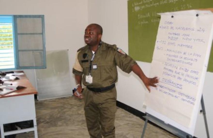 Chadian Police Training